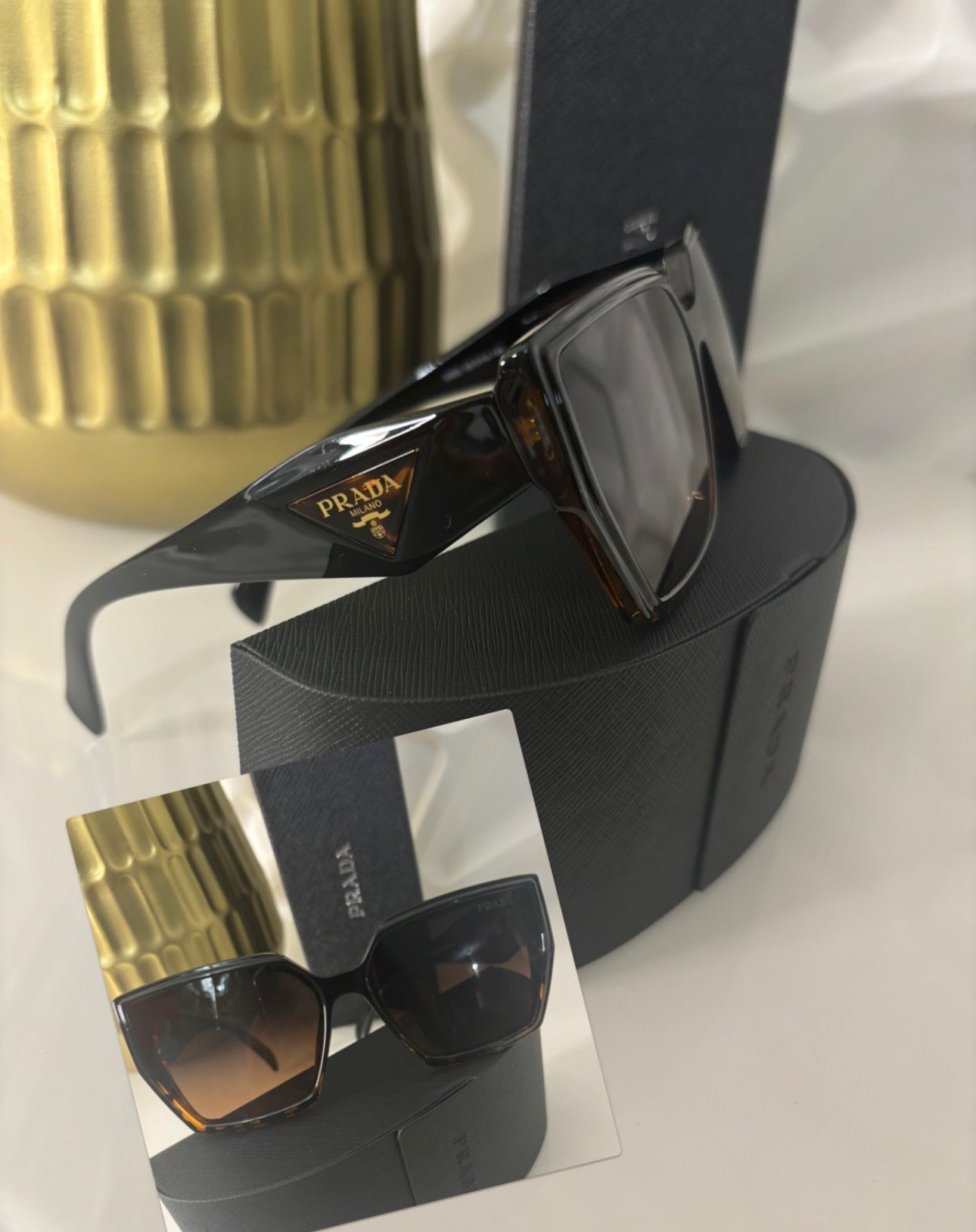 Pra sunglasses Brown (Kit Completo)