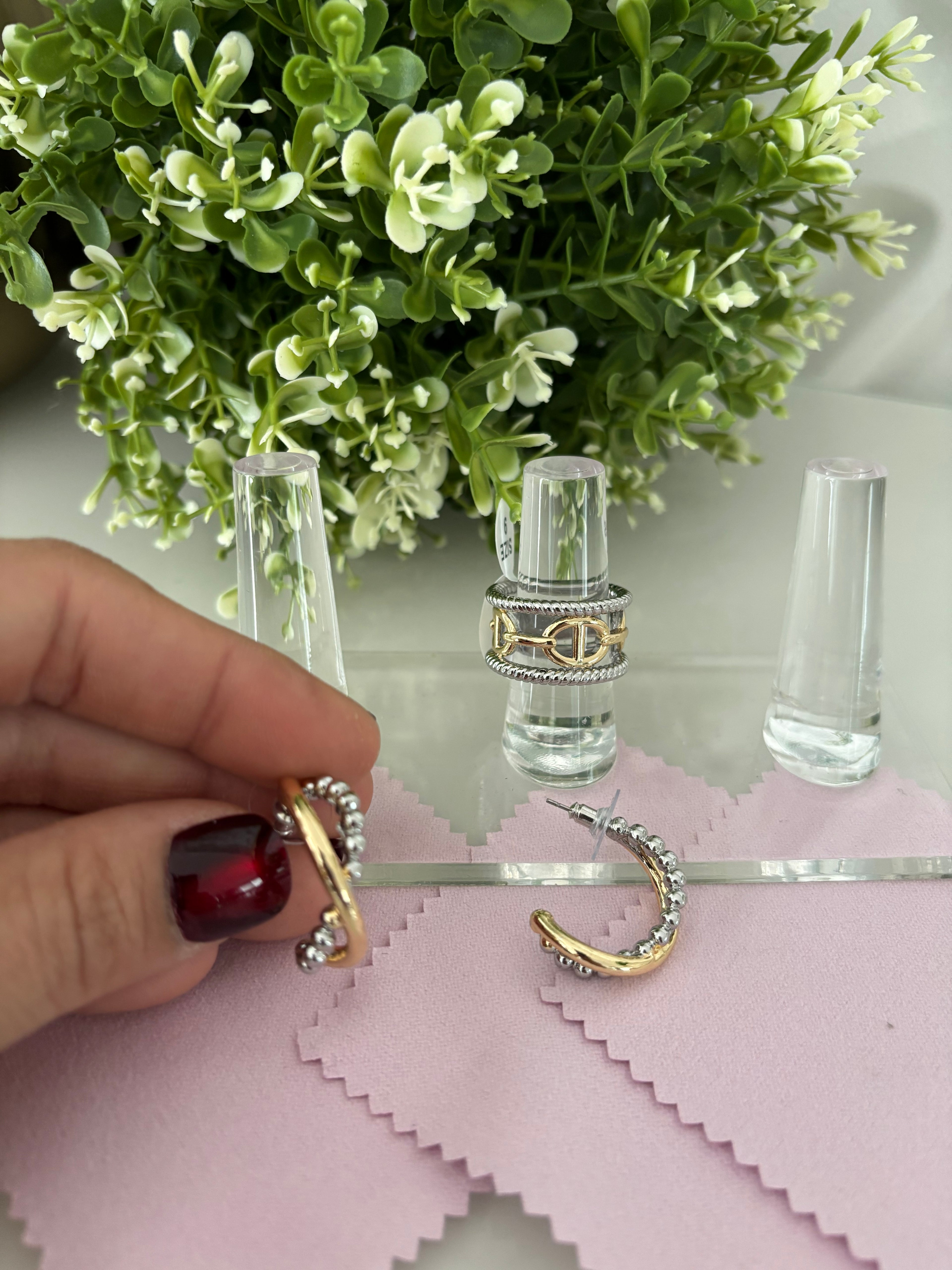 Set Earrings & Ring size 9