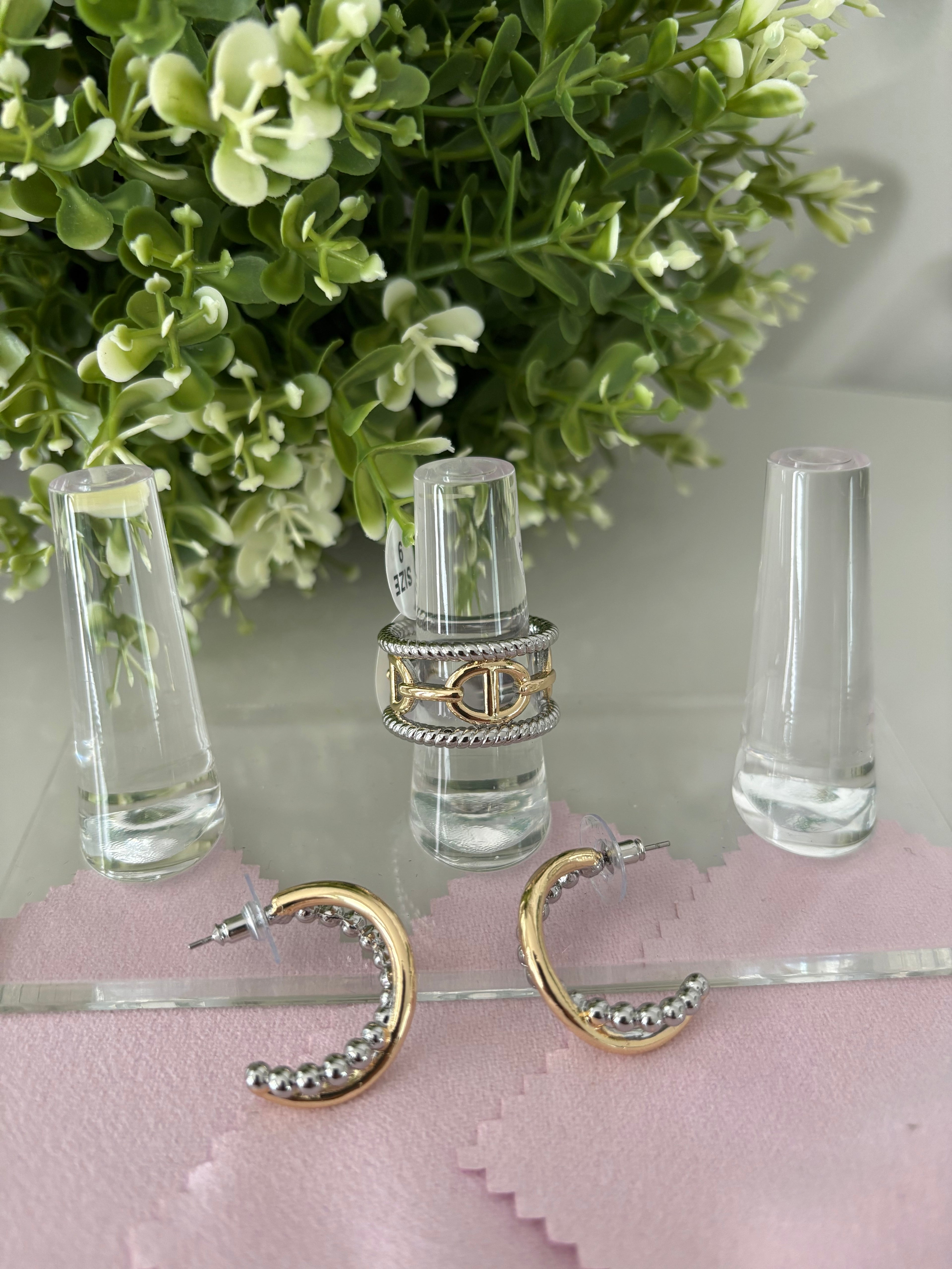Set Earrings & Ring size 9